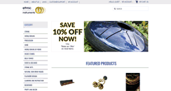 Desktop Screenshot of ethnicmusicalinstruments.com
